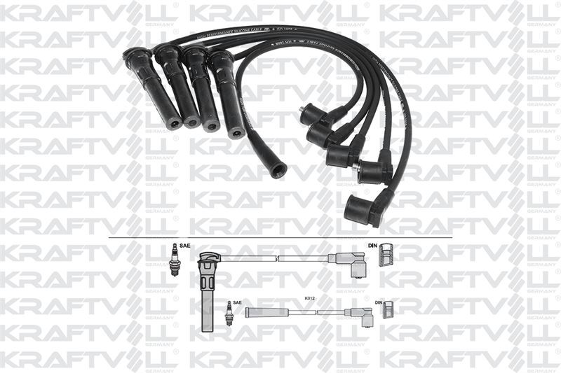 BUJI KABLOSU ROVER 200 214 216 400 414 416 1995-2000 (SILIKON KABLO)