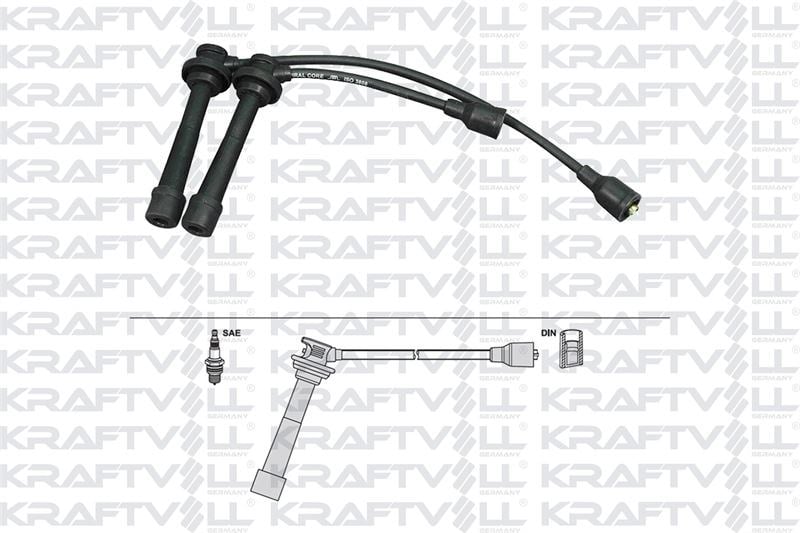 BUJI KABLOSU SUZUKI CARRY 1.3 99-> ALTO IV 1.3 02-> BALENO 1.3 95-02 JIMNY 1.3 98-00 (SILIKON KABLO)