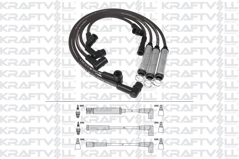 BUJI KABLOSU VECTRA A 1,6 8V 88>95 (SILIKON KABLO)