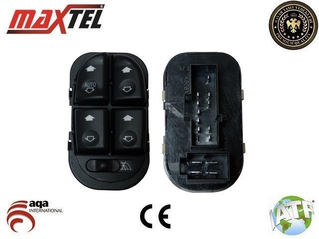 CAM AÇMA DÜĞMESİ SOL MONDEO II (GD) (96-) 4 CAM 14 FİŞLİ