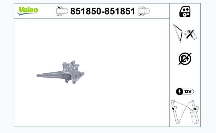 CAM MEKANİZMASI ARKA SOL TOYOTA RAV4 06>13