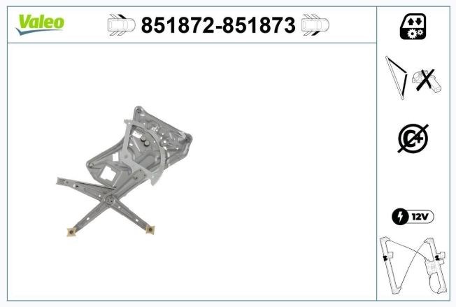 CAM MEKANİZMASI ÖN SOL BMW 7 SERİSİ E38 94>01