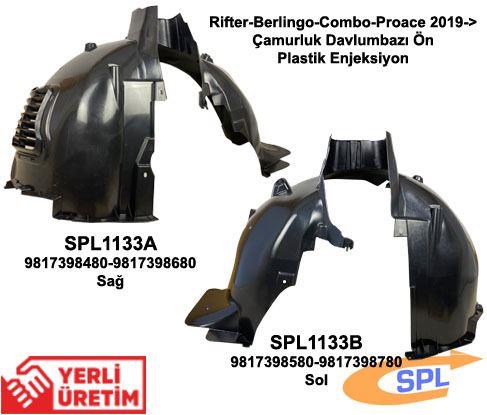 ÇAMURLUK DAVLUMBAZI ÖN SAĞ RİFTER BERLİNGO COMBO P ROACE 2019->