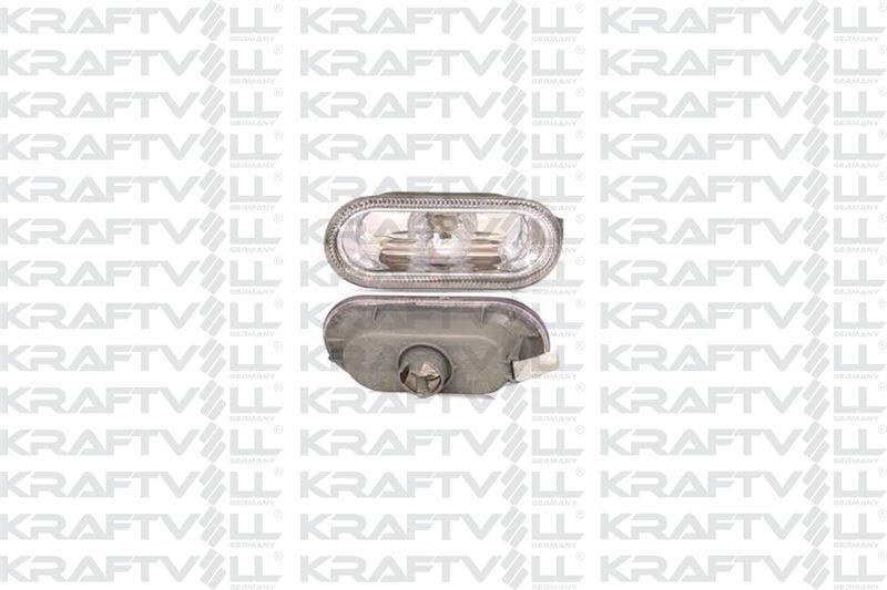 CAMURLUK SINYAL LAMBASI GRI ZEMIN BEYAZ BUZLU CAM SAG / SOL GOLF IV BORA 99>01 PASSAT 97>00 POLO / C