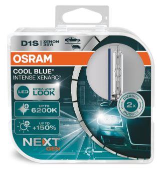 D1S XENON AMPUL + 150 FAZLA IŞIK COOL BLUE 6200 KELVIN SET TK