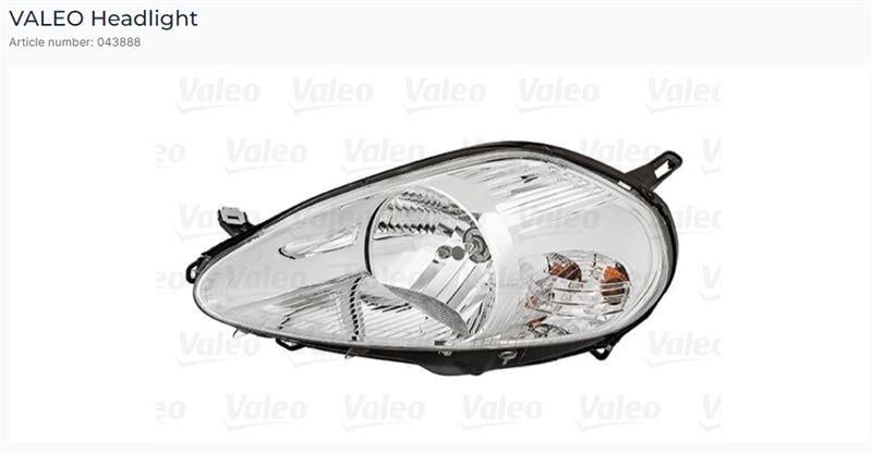 FAR SOL FIAT GRANDE PUNTO H4 11/2008