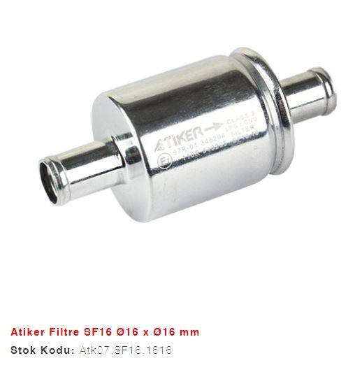 FİLTRE SF16 Ø16 X Ø16 MM ATİKER GARANTİSİ YOKTUR