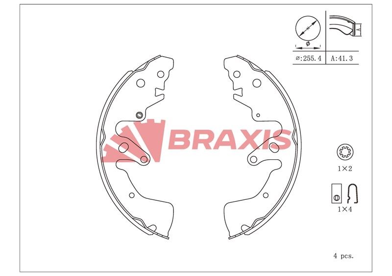 FREN BALATASI ARKA PABUC SUZUKI GRAND VITARA 01->