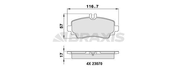 FREN BALATASI ON A-CLASS W168 99>04