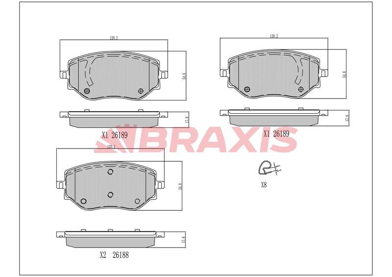 FREN BALATASI ON CLIO V 1.0 SCE 75 1.0 TCE 100 1.5 DCI 19 > MICRA V K14 1.0 18 >