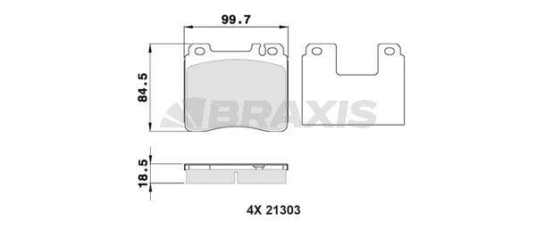 FREN BALATASI ON S-CLASS W140 91>98 C140 92>99