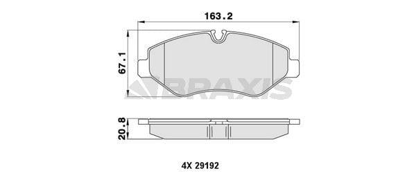 FREN BALATASI ON VITO W639 07> VITO W447 14> CRAFTER 06> SPRINTER 06>