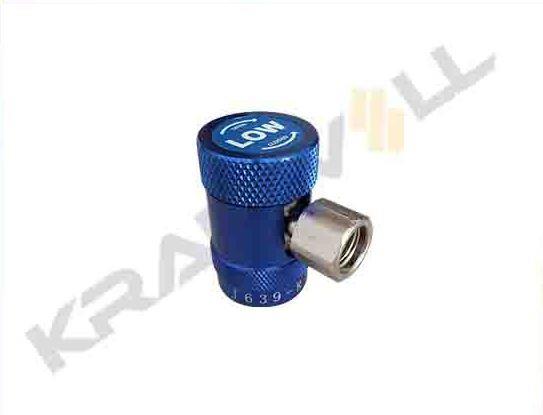 GAZ BASMA VANASI (LP QUICK COUPLER) ALÇAK BASINC R1234yf  M14x1,5 ACME x M1/4 SAE