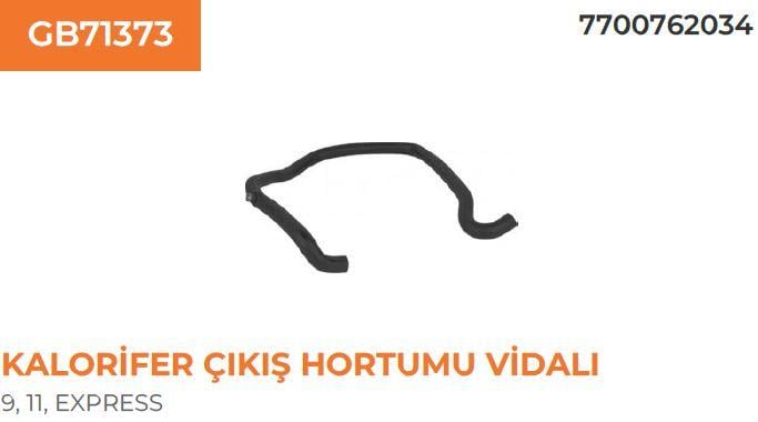 KALORİFER HORTUMU ÇIKIS VIDALI R9