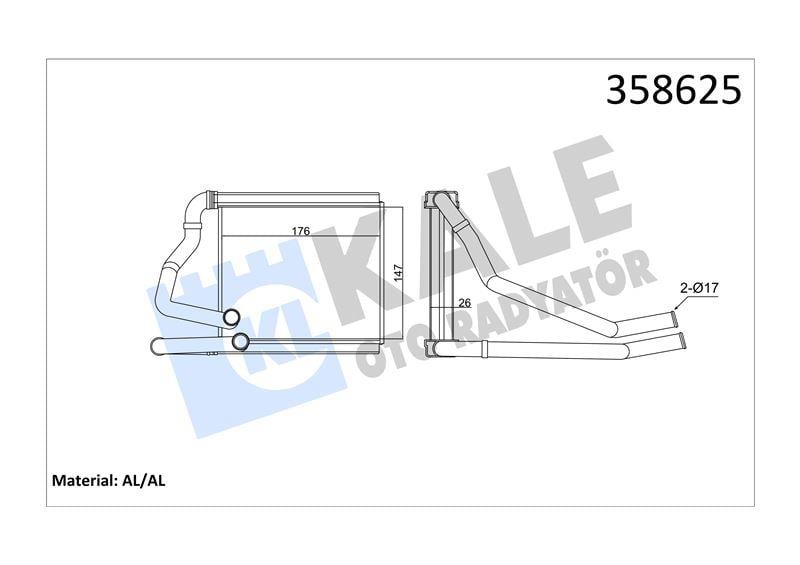KALORİFER RADYATÖRÜ HONDA CITY
