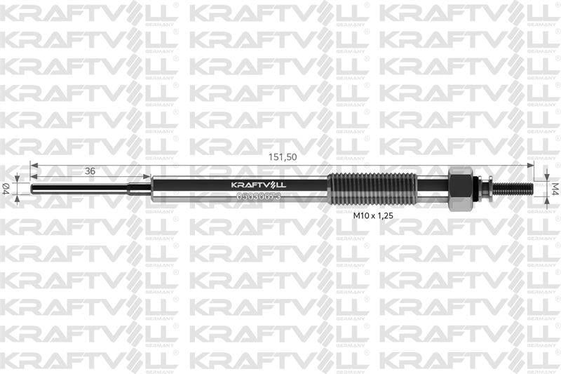 KIZDIRMA BUJISI 11V ISUZU D MAX 2.5-3.0 DITD 4x4 (8DH)