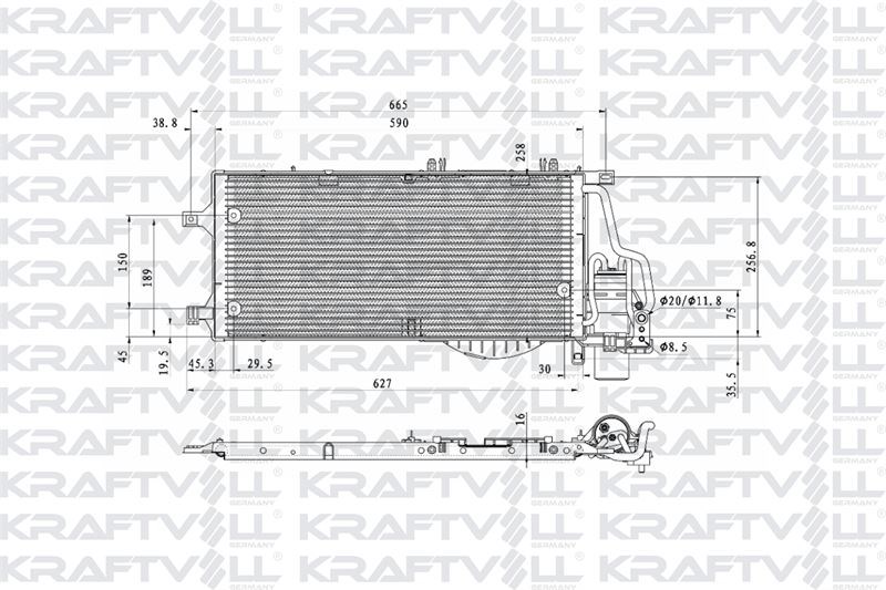 KLIMA RADYATORU CORSA C TIGRA B COMBO C Y13DT Z13DT Z13DTJ Z13DTH Z17DTH