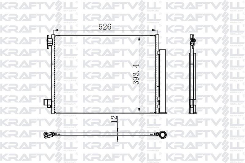 KLIMA RADYATORU RENAULT CAPTUR CLIO IV DACIA SANDERO II LOGAN II DUSTER DOKKER NISSAN MICRA 0.9TCE 1
