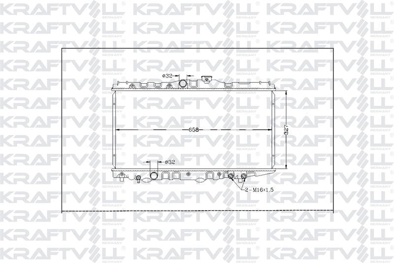 MOTOR RADYATORU (325x668x16) COROLLA AE 92 MANUEL