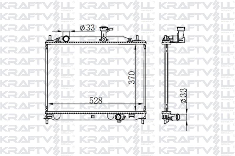 MOTOR SU RADYATORU HYUNDAI ACCENT ERA 1.5 DIZEL 2006>2012 MANUEL VITES (370X528X26)(HCC MARKA YETKIL