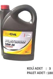 MOTOR YAĞI 10W30 7 LT PLATINUM TAM SENTETİK API SL/CF