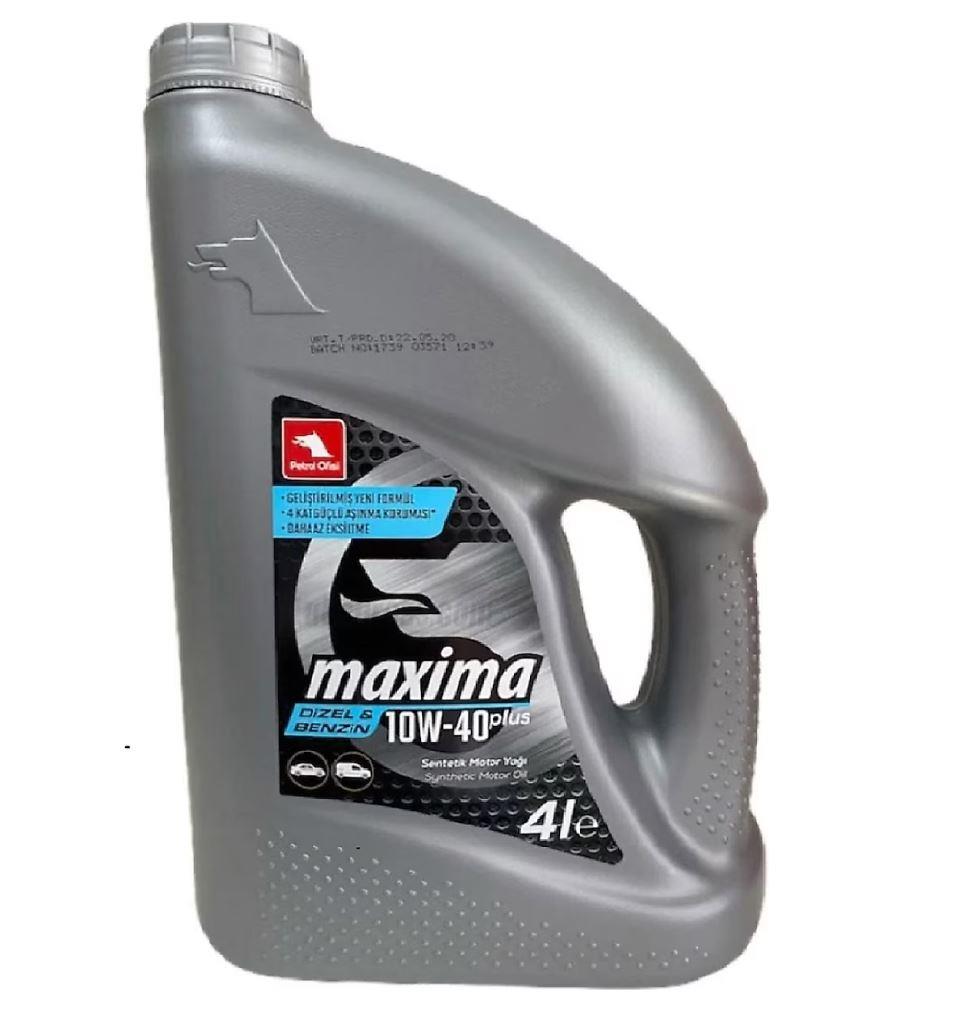 MOTOR YAĞI MAXİMA PLUS 10W40 (4LÜK)
