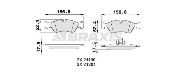 ON FREN BALATASI ASTRA F 92>98 VECTRA A 89> 95 VECTRA B 96> 02