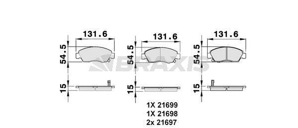 ON FREN BALATASI CIVIC 92 95 / CIVIC 96 01 1.4 / JAZZ 02> / CITY 02 08