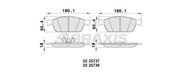 ON FREN BALATASI COURIER 13 /> FOCUS III C MAX 11 /> 2.0 ST / 2.0TDCI KUGA II 1.6 ECO / 2.0TDCI 13