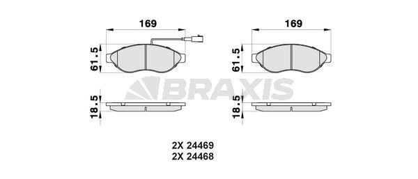 ON FREN BALATASI DUCATO III BOXER III JUMPER III 2.2HDI 2.2HDI 3.0HDI 16Q / 20Q 06> KARSAN JEST 12>