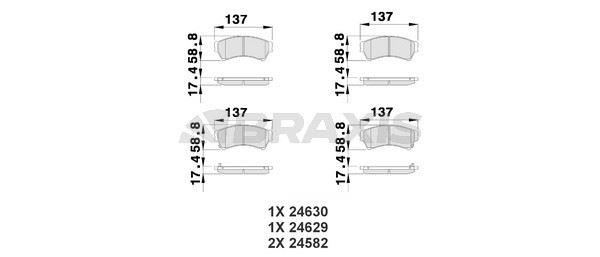 ON FREN BALATASI MAZDA 6 07->