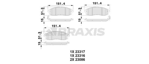 ON FREN BALATASI MITSUBISHI L200 96-07 NISSAN MAXIMA QX 2.5 95-00