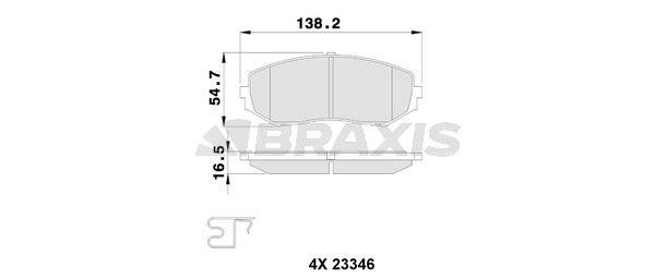 ON FREN BALATASI SUZUKI GRAND VITARA 2.0 / 1.9DDIS 10 / 05->