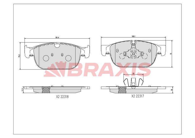 ON FREN BALATASI XC90 15 >  XC60 15 > S90 15 > V90 17 > 19 JANT 18 JANT