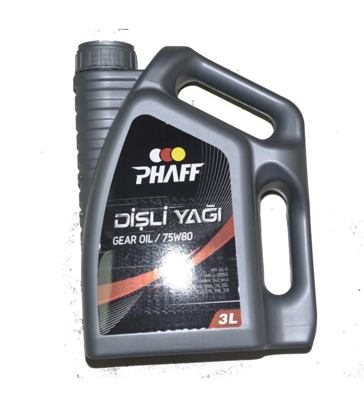 SANZUMAN YAGI PHAFF 75W80 (API GL-5) (3 LT)