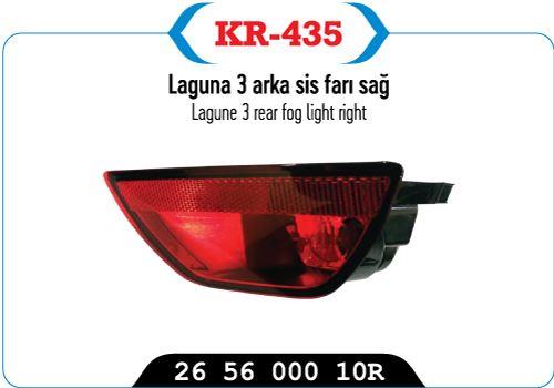 SİS FARI ARKA SAĞ MEGANE 3 III