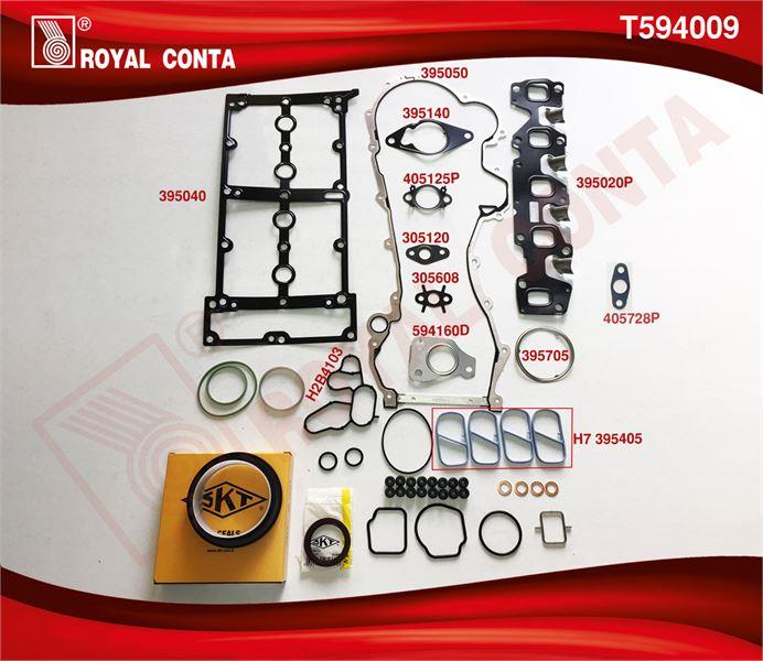 TAKIM CONTA SKT KEÇELİ REINZ S.LASTİKLİ SİLİNDİR KAPAK CONTASIZ DOBLO MAREA PALIO 1.6 16V. MOTOR: 182.B6.000 YIL:2001 > MOTOR NO:505169'A KADAR