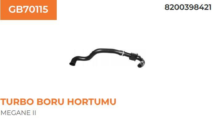 TURBO BORU HORTUMU RENAULT MEGANE II 8200384940