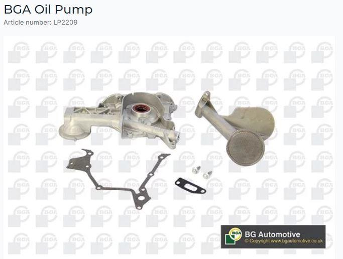 YAĞ POMPASI FIAT DOBLO 1.9 D 1.9 JTD