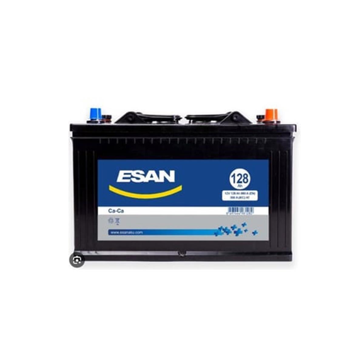 AKU 12 VOLT 128 AMPER BUSONLU R+ DUZ KUTUP175×358x280