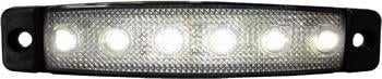 BASAMAK AYDINLATMA 12V 6 LEDLİ BEYAZ