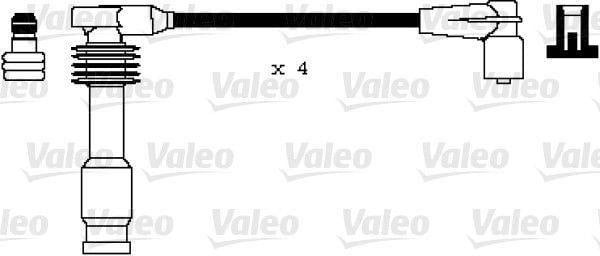 BUJİ KABLOSU TAKIM OPEL CORSA 16V 94>00