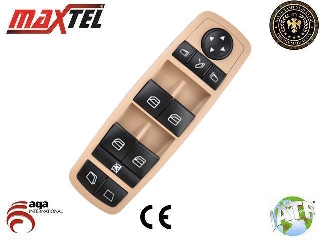 CAM KALDIRMA ANAHTARI MERCEDES X164-W164-W251 3 PIN KATLANIR AYNALI -BEJ A2518300390