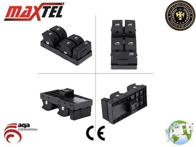 CAM KALDIRMA ANAHTARLARI AUDI  A4 2002-2008 SOL 10 PIN 8E0959851B