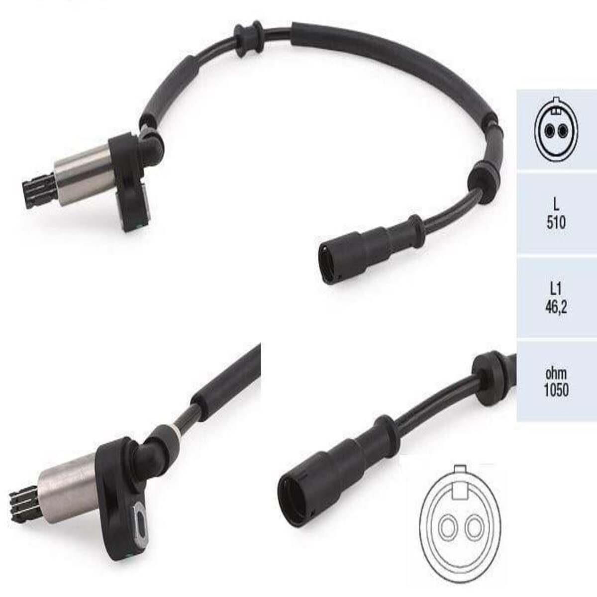 ABS KABLOSU SENSÖRÜ ARKA SAĞ RN MEGANE 1.9 F9Q 2.0