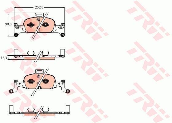 DISK BALATA AUDI A4 ON 2015 FDB4616