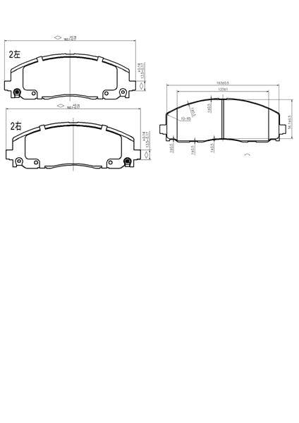 DISK BALATA FIAT FREEMONT GRAND VOYAGER ON GDB1944