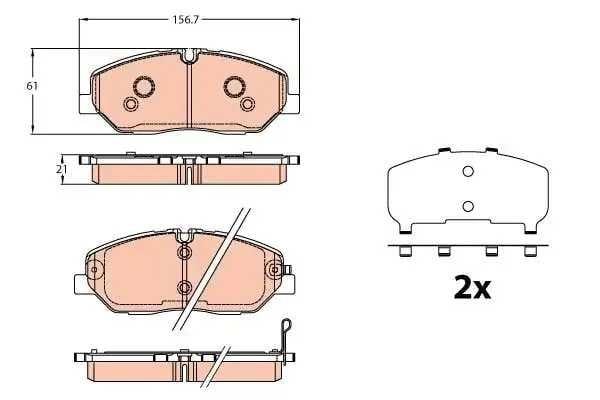 DİSK BALATA HYUNDAI H350 ÖN