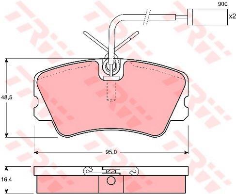 FREN BALATASI ÖN ALFA 33 1.7 IK 
