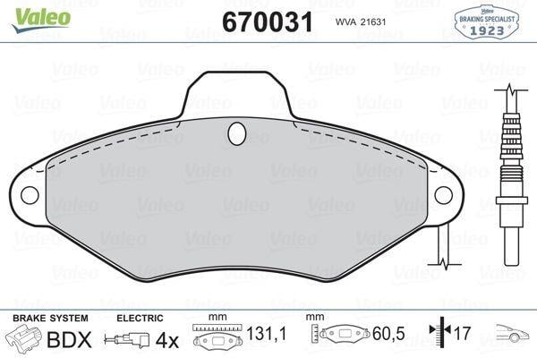 FREN BALATASI ÖN XANTIA 1.6 1.8 2.0 1.9D 2.0D 03>93-04-03